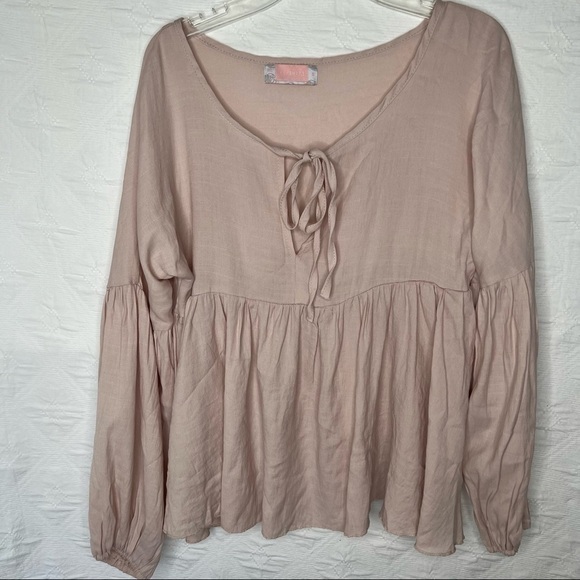C+D+M Tops - C+D+M Blush Pink Top